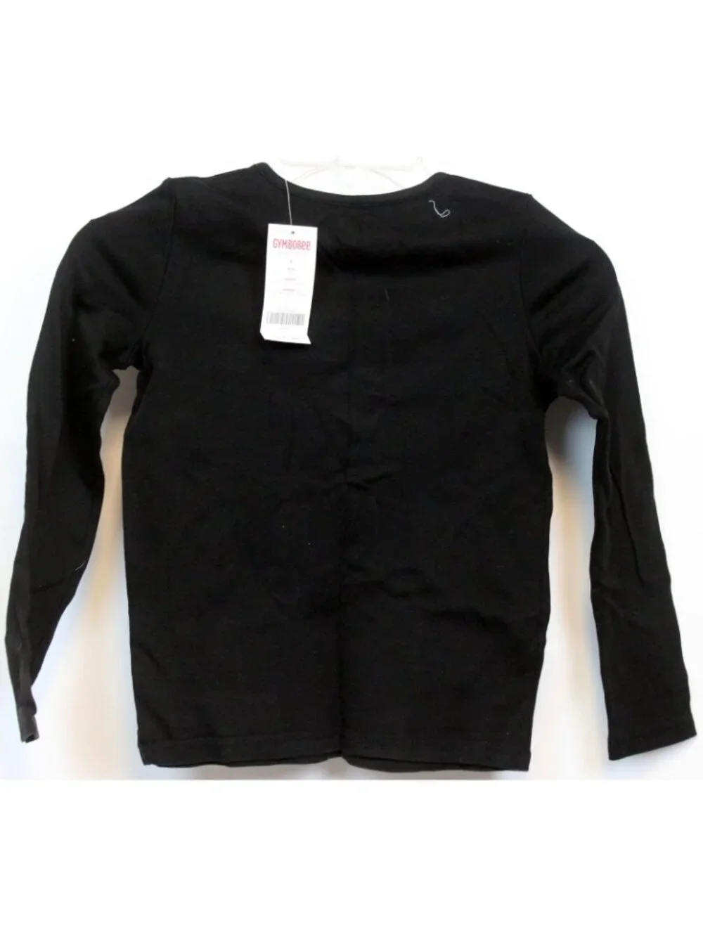 2008 Gymboree Wild One Black is the New Pink T-Shirt Girls sz 8 Rhinestones